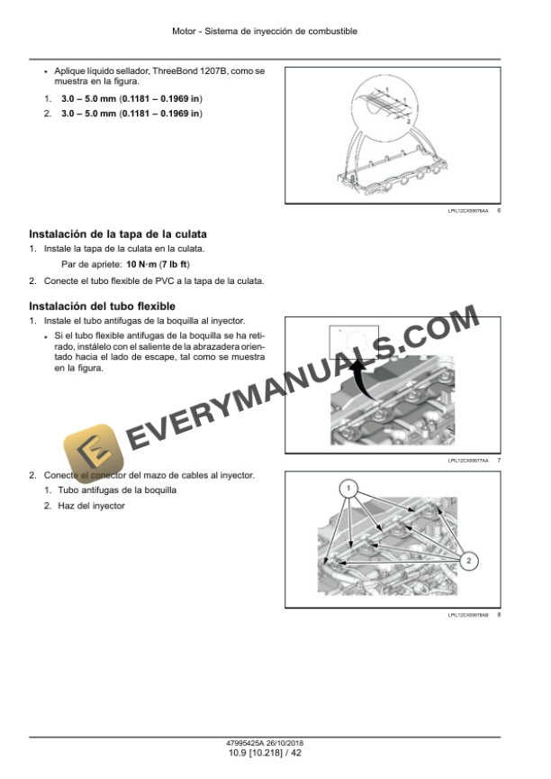 Case CX180C Crawler Excavator Service Manual 47995425A ES PDF 4 Case CX180C Crawler Excavator Service Manual 47995425A ES PDF - Image 2
