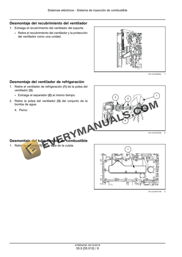 Case CX180C Crawler Excavator Service Manual 47995425A ES PDF 7 Case CX180C Crawler Excavator Service Manual 47995425A ES PDF - Image 5