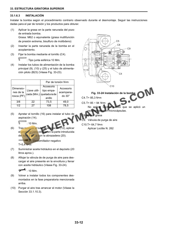 Case CX20B, CX22B, CX27B Hydraulic Excavator Repair Manual 9-91861 ES PDF 5 Case CX20B, CX22B, CX27B Hydraulic Excavator Repair Manual 9-91861 ES PDF - Image 3