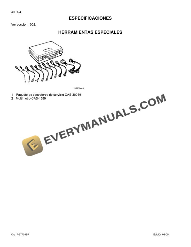 Case CX210, CX230, CX240 Crawler Excavator Schematic Set 9-93550SP-2