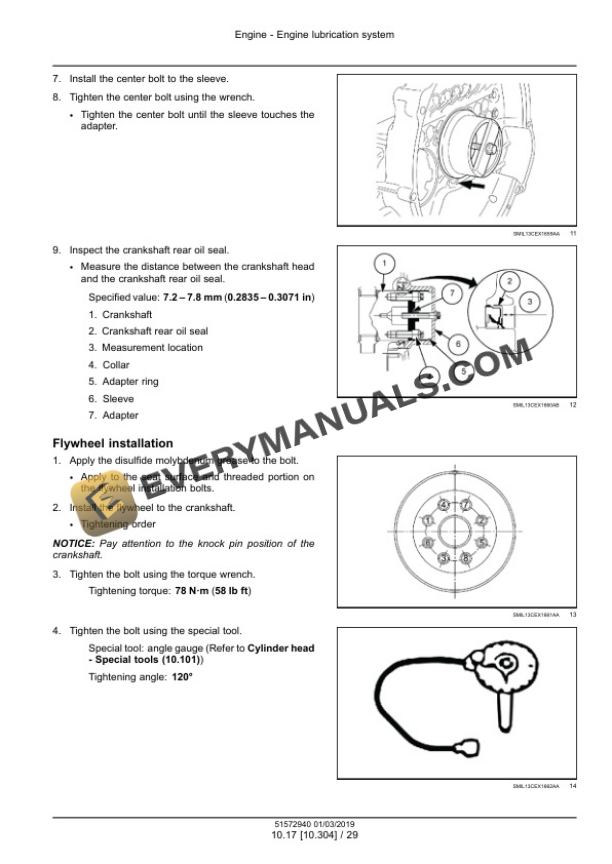 Case CX210C, CX220C Crawler Excavator Service Manual 51572940 PDF 4 Case CX210C, CX220C Crawler Excavator Service Manual 51572940 PDF - Image 2