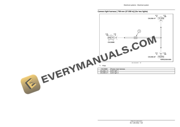 Case CX210D, CX210D Long Reach LC Version Tier 4B (Final) Crawler Excavator Service Manual 47979848-4