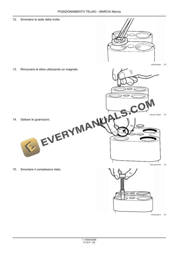 Case CX225SR Crawler Excavator Repair Manual 9-88321IT-4