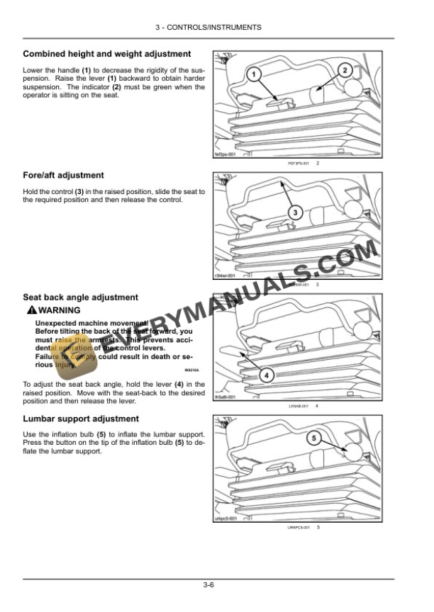 Case CX235C SR Crawler Excavator Operator Manual 47510024-2