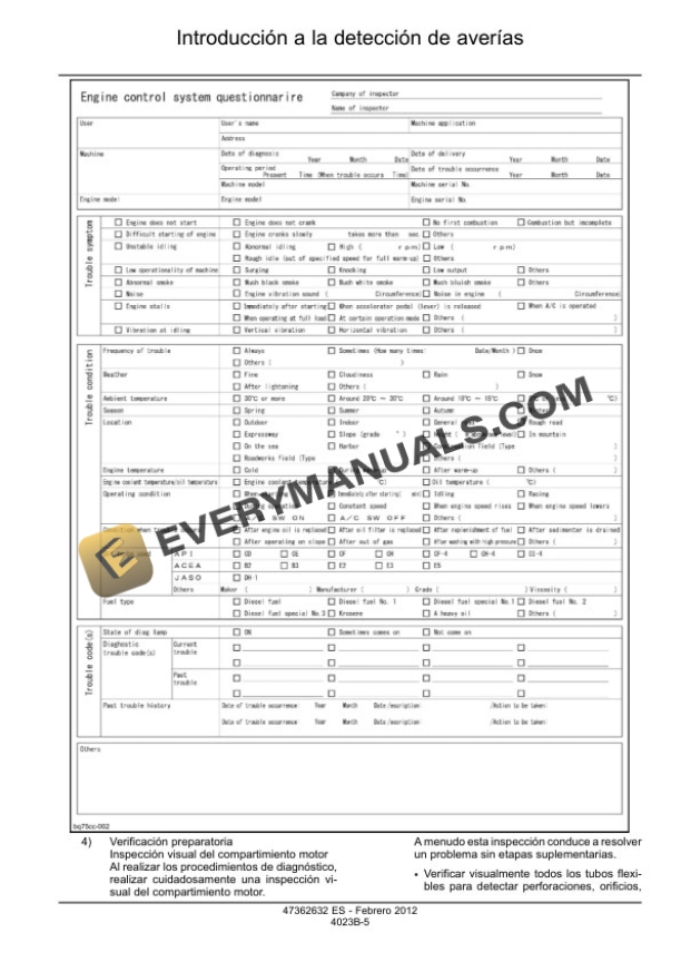 Case CX235C SR Tier 4 Crawler Excavator Service Manual 47362632 ES-3