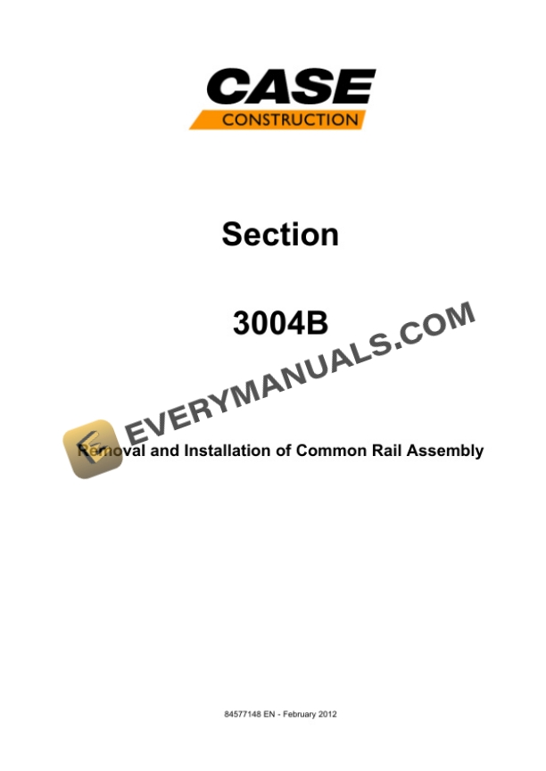 Case CX235C SR Tier 4 Crawler Excavator Service Manual 84577148-2