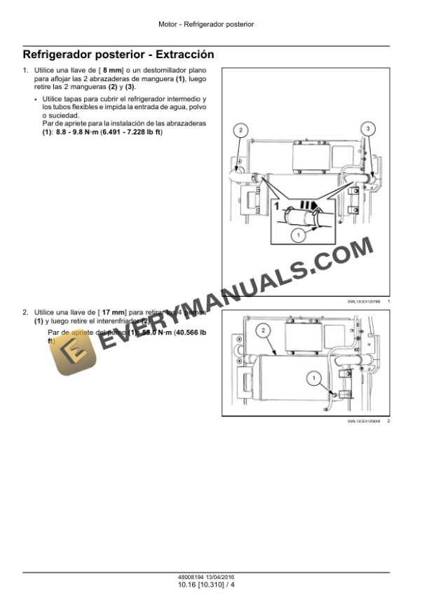 Case CX250C Crawler Excavator Service Manual 48008194 ES PDF 4 Case CX250C Crawler Excavator Service Manual 48008194 ES PDF - Image 2