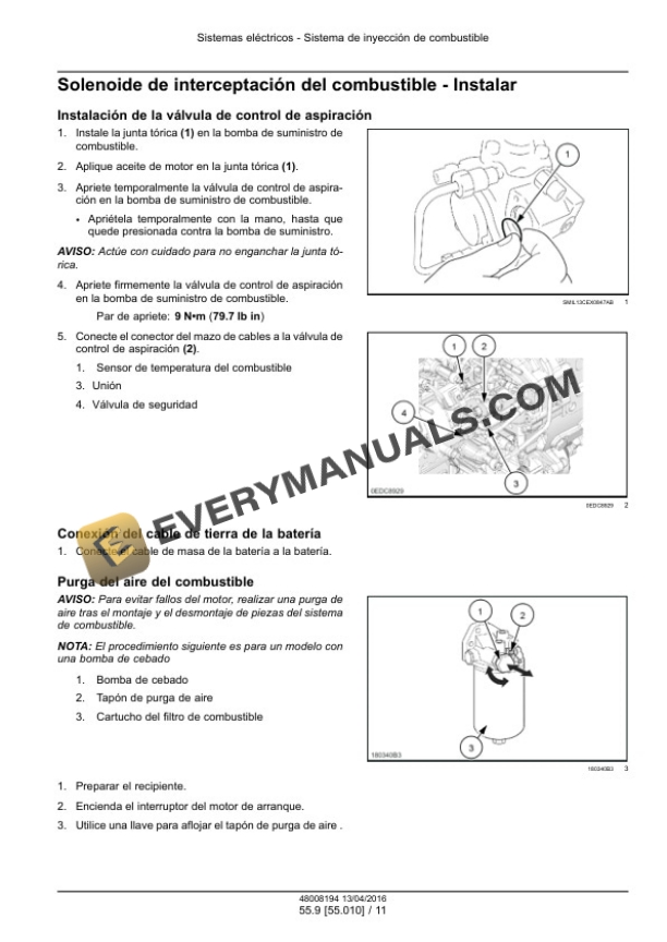 Case CX250C Crawler Excavator Service Manual 48008194 ES PDF 7 Case CX250C Crawler Excavator Service Manual 48008194 ES PDF - Image 5