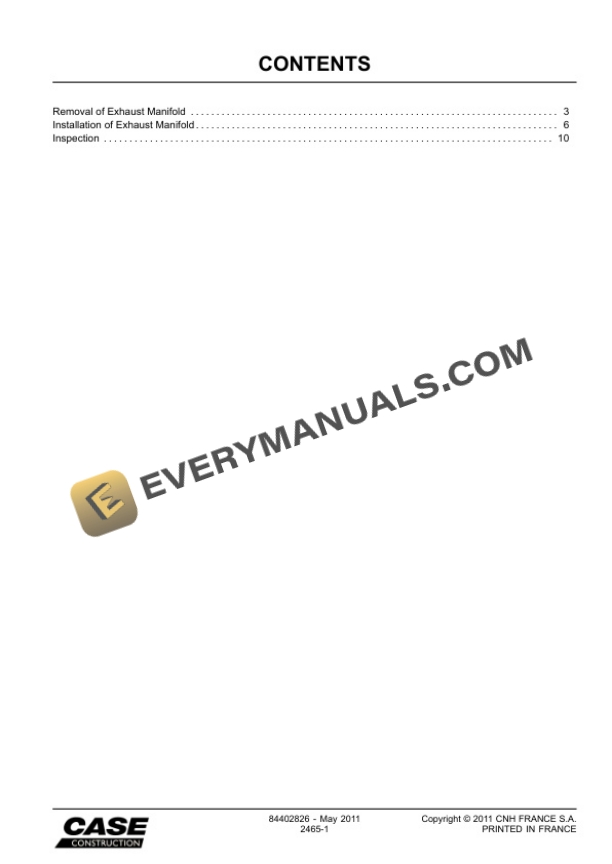 Case CX250C, CX250C LR Tier 4 Crawler Excavator Service Manual 84541691 PDF 7 Case CX250C, CX250C LR Tier 4 Crawler Excavator Service Manual 84541691 PDF - Image 5