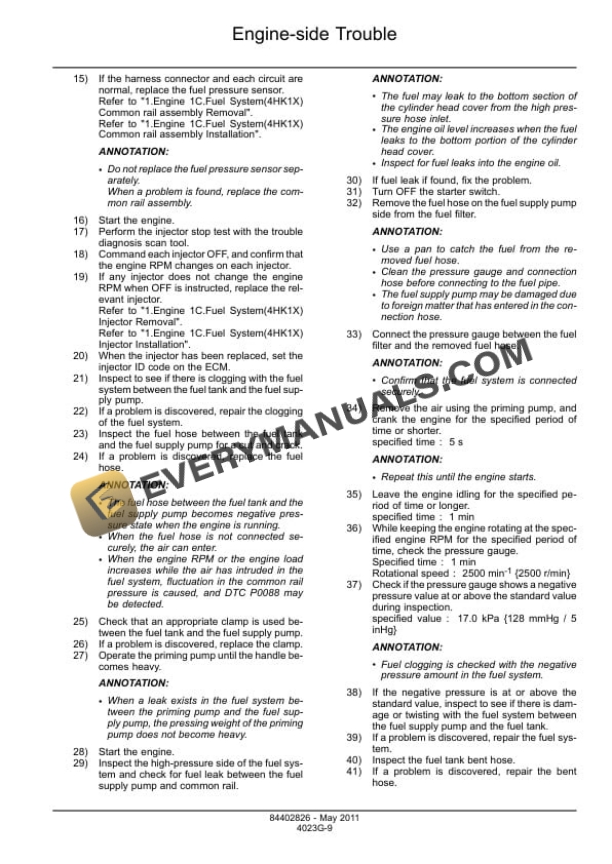 Case CX250C, CX250C LR Tier 4 Crawler Excavator Service Manual 84541693 PDF 5 Case CX250C, CX250C LR Tier 4 Crawler Excavator Service Manual 84541693 PDF - Image 3