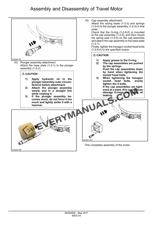 Case CX250C, CX250C LR Tier 4 Crawler Excavator Service Manual 84541694 PDF 7 Case CX250C, CX250C LR Tier 4 Crawler Excavator Service Manual 84541694 PDF - Image 5