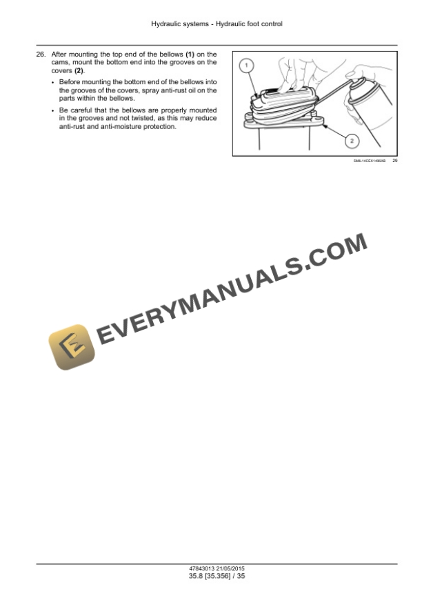 Case CX250D, CX250D Long Reach Crawler Excavator Service Manual 47843013 PDF 5 Case CX250D, CX250D Long Reach Crawler Excavator Service Manual 47843013 PDF - Image 3