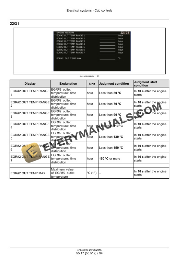 Case CX250D, CX250D Long Reach Crawler Excavator Service Manual 47843013 PDF 7 Case CX250D, CX250D Long Reach Crawler Excavator Service Manual 47843013 PDF - Image 5