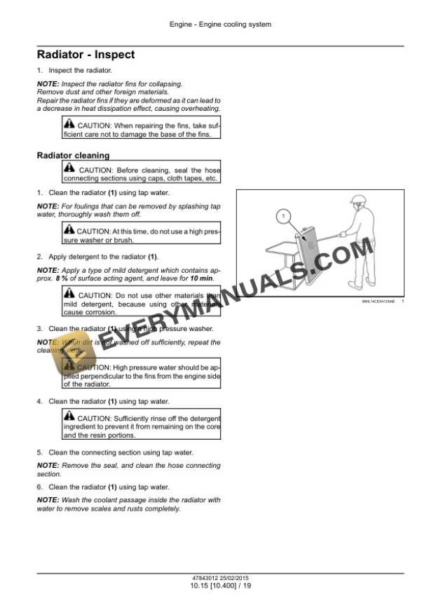 Case CX250D, CX250D Long Reach LC Version Tier 4B (Final) Crawler Excavator Service Manual 47843012 PDF 4 Case CX250D, CX250D Long Reach LC Version Tier 4B (Final) Crawler Excavator Service Manual 47843012 PDF - Image 2