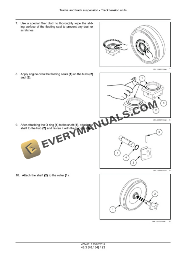 Case CX250D, CX250D Long Reach LC Version Tier 4B (Final) Crawler Excavator Service Manual 47869905 PDF 4 Case CX250D, CX250D Long Reach LC Version Tier 4B (Final) Crawler Excavator Service Manual 47869905 PDF - Image 2