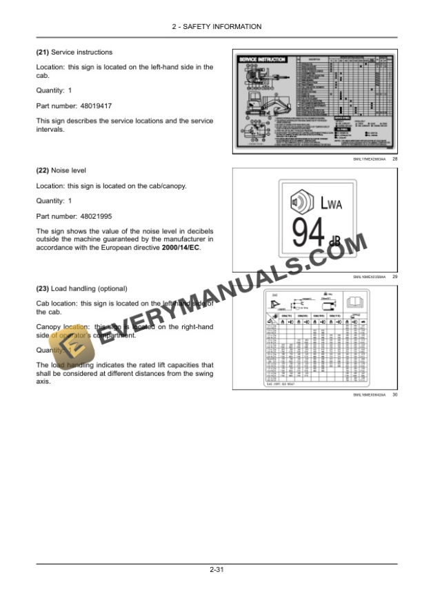Case CX26C Mini Excavator Operator Manual 51430416 PDF 4 Case CX26C Mini Excavator Operator Manual 51430416 PDF - Image 2