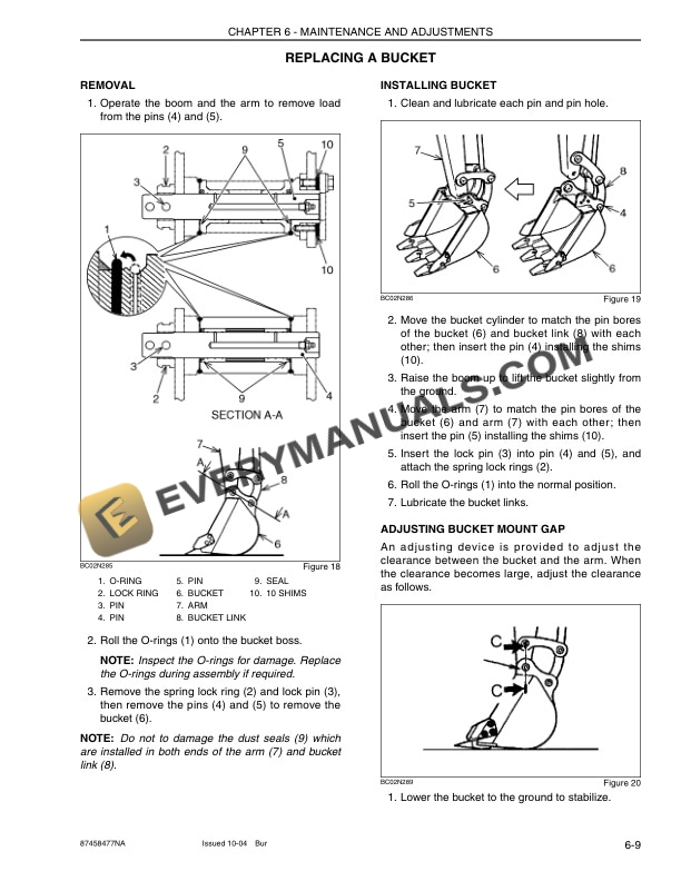 Case CX27B Excavator Operator Manual 87458477-5