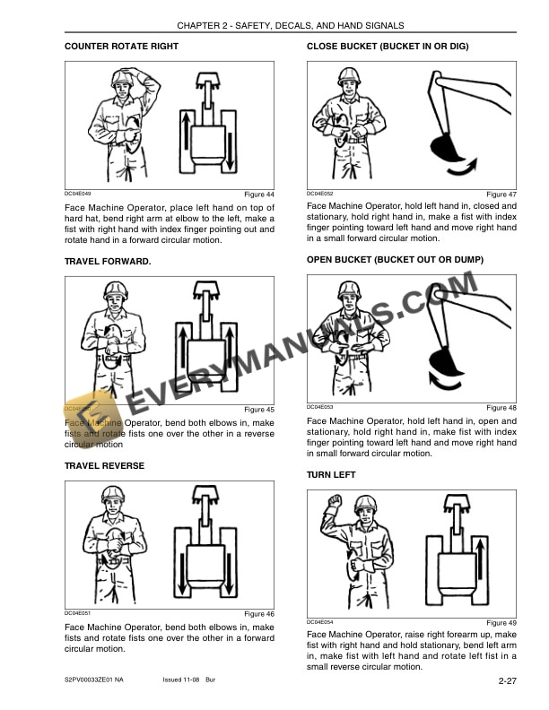 Case CX27B Tier 4 Compact Crawler Excavator Operator Manual S2PV00033ZE01 NA-2