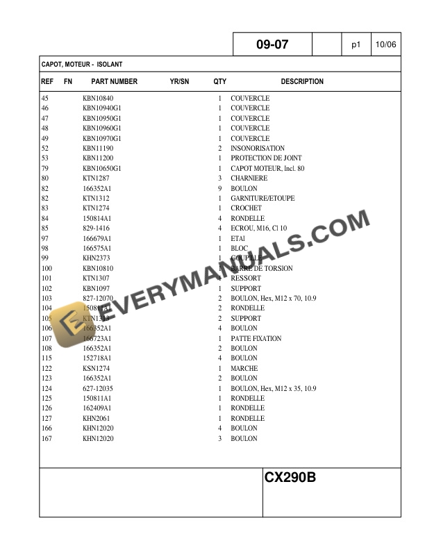 Case CX290B Tier 3 Crawler Excavator Parts Catalog 87519726 NA PDF 6 Case CX290B Tier 3 Crawler Excavator Parts Catalog 87519726 NA PDF - Image 4