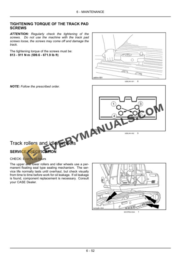 Case CX300C Tier 4 Crawler Excavator Operator Manual 84415529-5