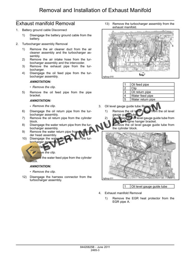 Case CX300C Tier 4 Crawler Excavator Service Manual 84420825B-2
