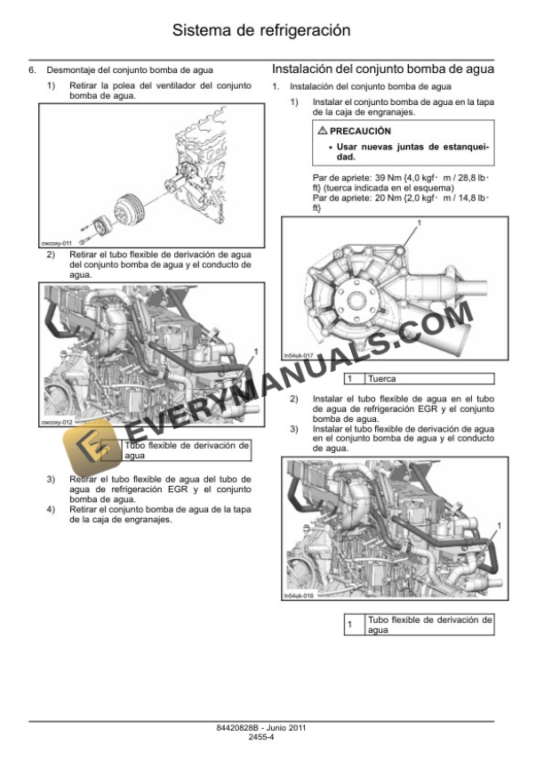 Case CX300C Tier 4 Tracked Excavator Service Manual 84420828B ES-2