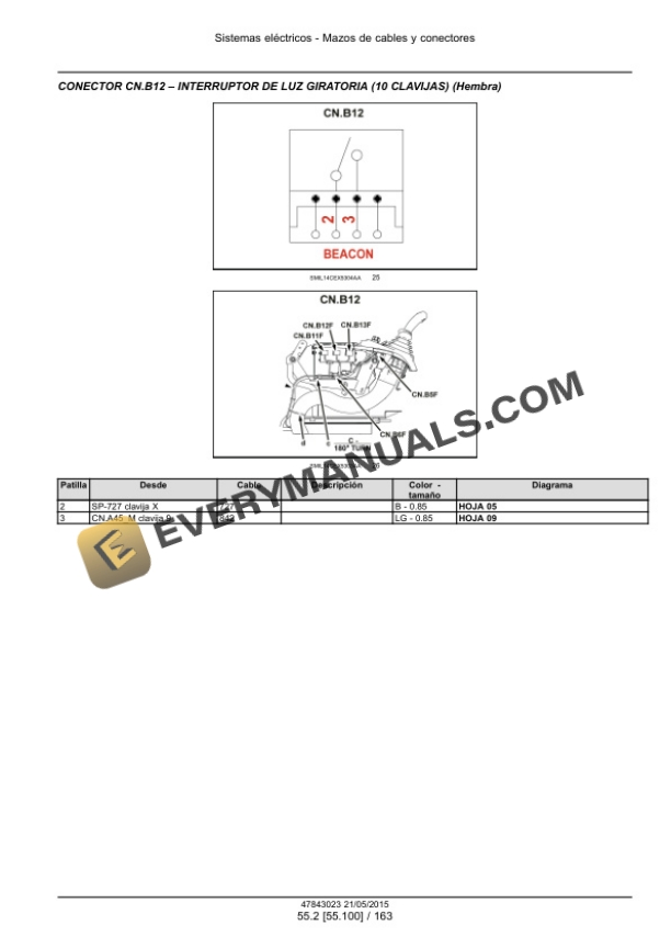 Case CX300D Crawler Excavator Service Manual 47843023 ES PDF 6 Case CX300D Crawler Excavator Service Manual 47843023 ES PDF - Image 4