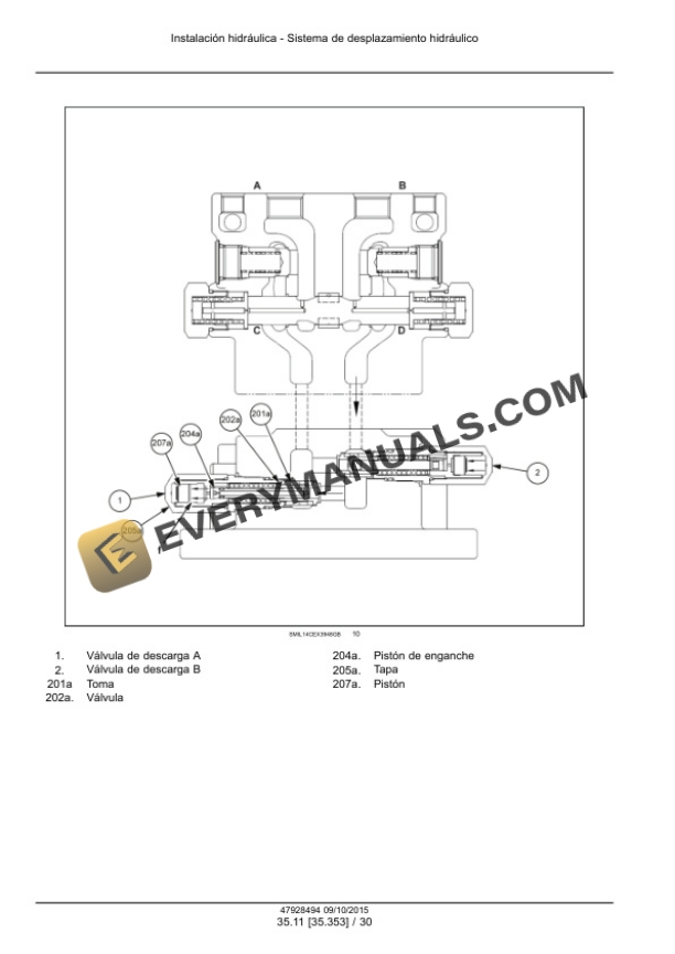Case CX300D Crawler Excavator Service Manual 47928494 ES PDF 5 Case CX300D Crawler Excavator Service Manual 47928494 ES PDF - Image 3