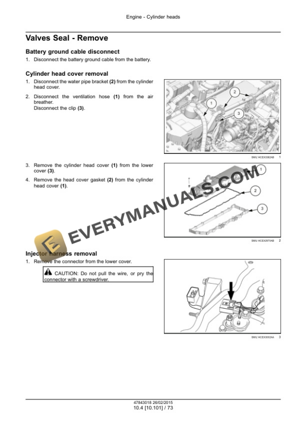 Case CX300D LC Version Tier 4B (Final) Crawler Excavator Service Manual 47869913-5