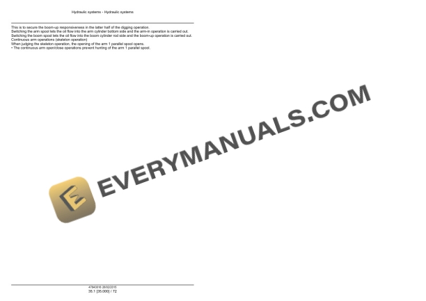 Case CX300D LC Version Tier 4B (Final) Crawler Excavator Service Manual 47869915-2