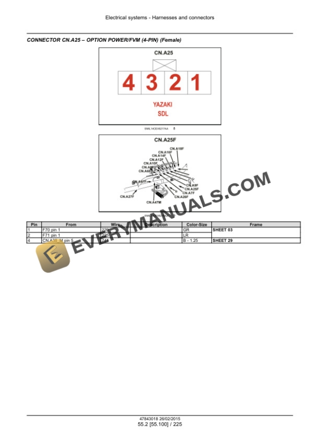 Case CX300D LC Version Tier 4B (Final) Crawler Excavator Service Manual 47869918-4