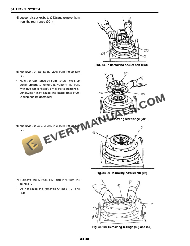 Case CX31B, CX36B Hydraulic Excavator Shop Manual 9-91741 EN PDF 6 Case CX31B, CX36B Hydraulic Excavator Shop Manual 9-91741 EN PDF - Image 4