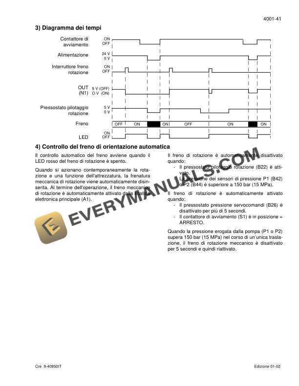 Case CX330, CX350 Crawler Excavator Schematic Set 9-43020IT PDF 5 Case CX330, CX350 Crawler Excavator Schematic Set 9-43020IT PDF - Image 3