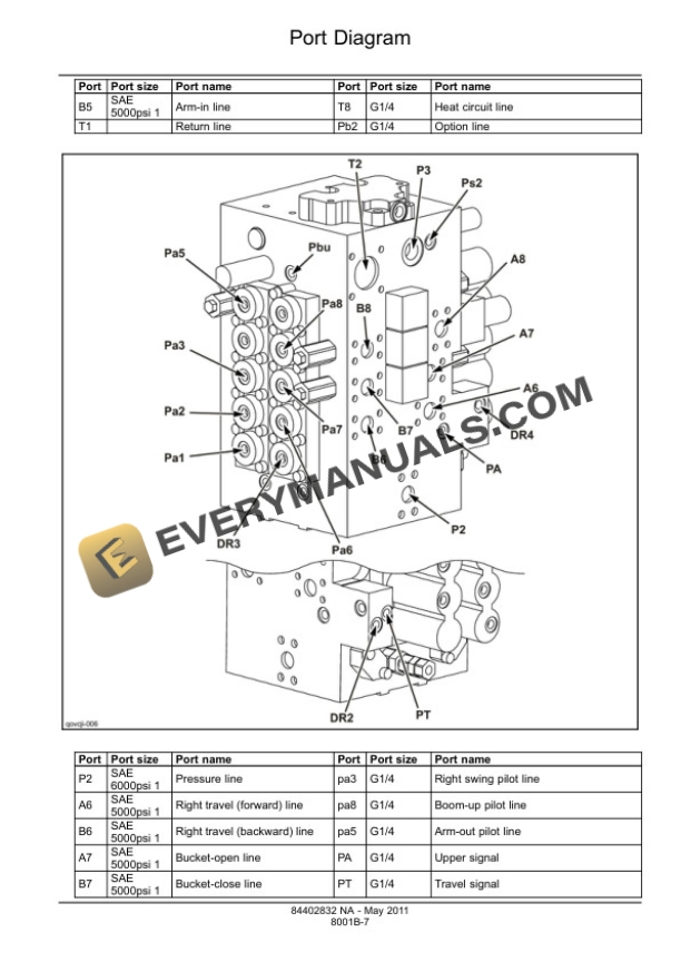 Case CX350C Tier 4 Crawler Excavator Service Manual 84402832-4