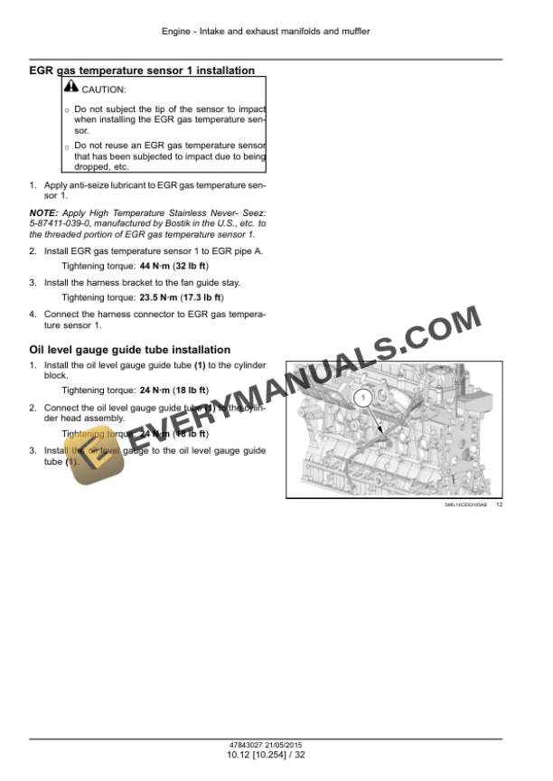 Case CX350D, CX370D Crawler Excavator Service Manual 47843027 PDF 4 Case CX350D, CX370D Crawler Excavator Service Manual 47843027 PDF - Image 2