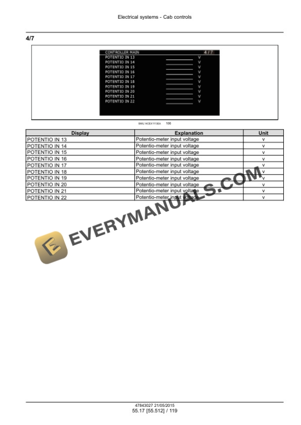 Case CX350D, CX370D Crawler Excavator Service Manual 47843027 PDF 7 Case CX350D, CX370D Crawler Excavator Service Manual 47843027 PDF - Image 5