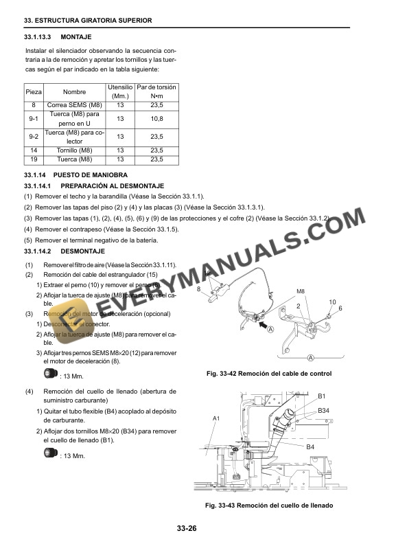 Case CX40B, CX50B Hydraulic Excavator Repair Manual 9-91960 SP-3