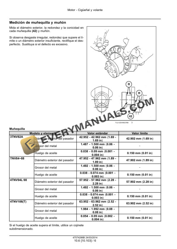 Case CX45B Series 2, CX50B Series 2, CX55B Mini Excavator Service Manual 47574286B ES PDF 4 Case CX45B Series 2, CX50B Series 2, CX55B Mini Excavator Service Manual 47574286B ES PDF - Image 2