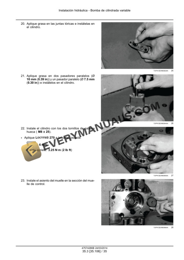 Case CX45B Series 2, CX50B Series 2, CX55B Mini Excavator Service Manual 47574286B ES PDF 5 Case CX45B Series 2, CX50B Series 2, CX55B Mini Excavator Service Manual 47574286B ES PDF - Image 3
