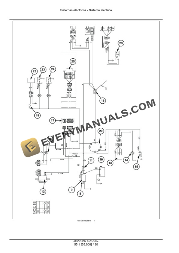 Case CX45B Series 2, CX50B Series 2, CX55B Mini Excavator Service Manual 47574286B ES PDF 7 Case CX45B Series 2, CX50B Series 2, CX55B Mini Excavator Service Manual 47574286B ES PDF - Image 5