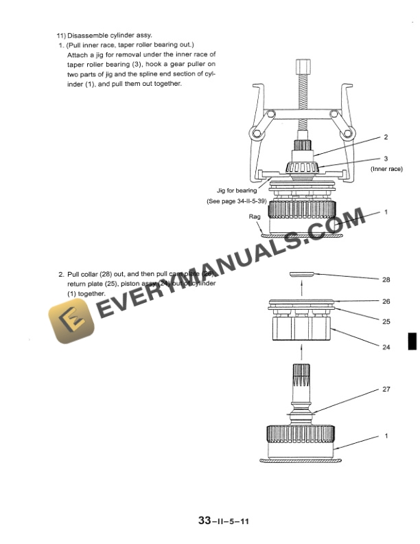 Case CX47 Hydraulic Excavator Shop Manual 6-49220 PDF 6 Case CX47 Hydraulic Excavator Shop Manual 6-49220 PDF - Image 4