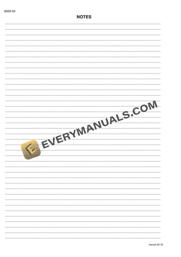 Case CX470B Crawler Excavator Service Manual 48004716-4