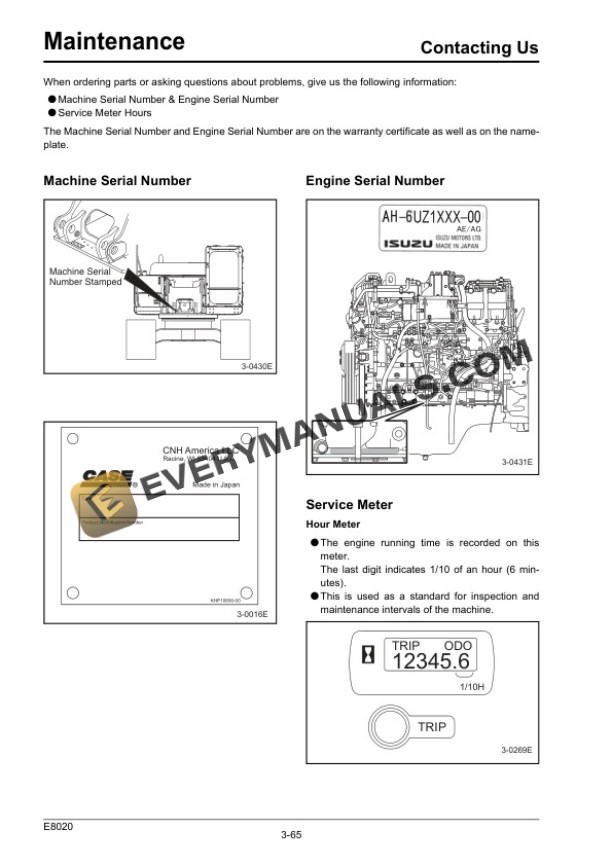 Case CX470B Hydraulic Excavator Operator Manual PDF 7 Case CX470B Hydraulic Excavator Operator Manual PDF - Image 5