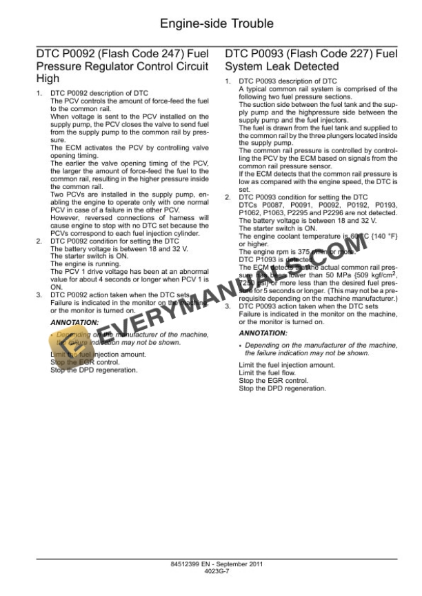 Case CX470C Tier 4 Crawler Excavator Service Manual 84512399-3