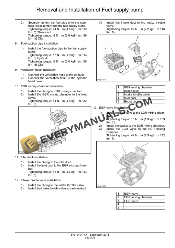 Case CX470C Tier 4 Crawler Excavator Service Manual 84512404-2