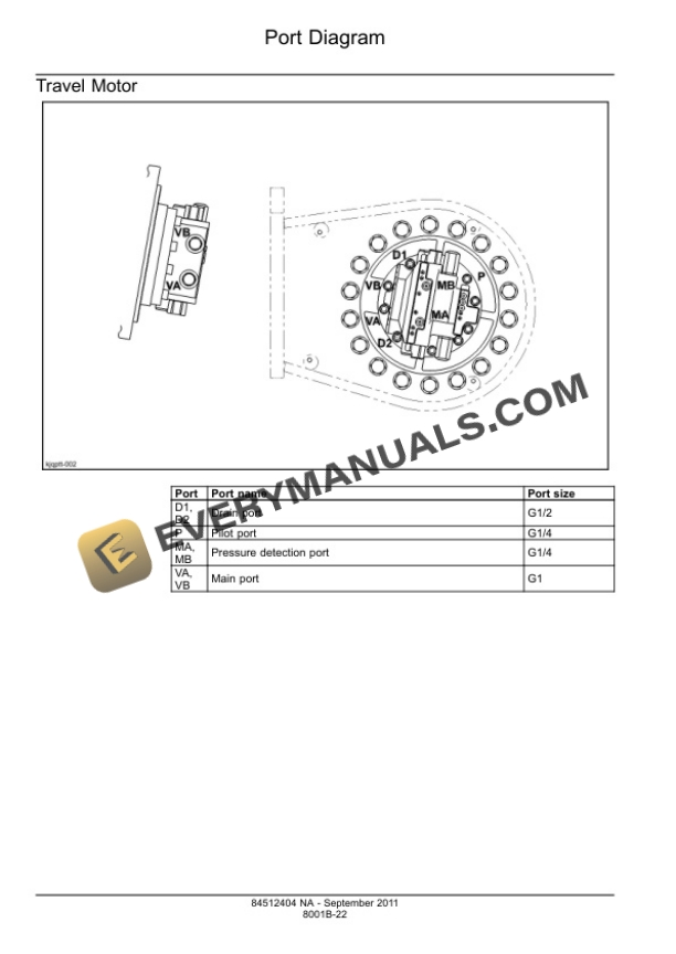 Case CX470C Tier 4 Crawler Excavator Service Manual 84512404-4