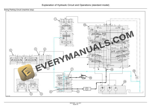 Case CX470C Tier 4 Crawler Excavator Service Manual 84512404-5