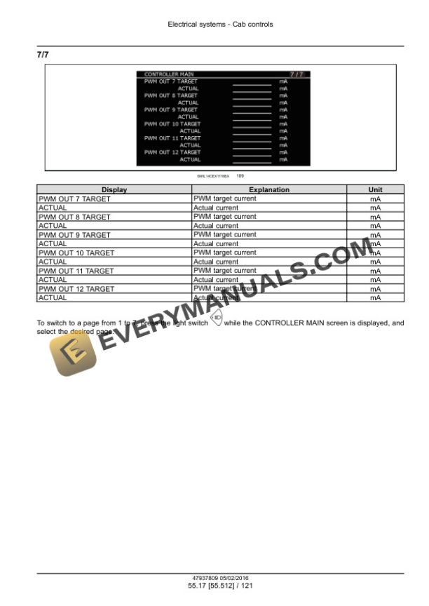 Case CX490D, CX500D Tier 4B (Final) Crawler Excavator Service Manual 47985282 PDF 5 Case CX490D, CX500D Tier 4B (Final) Crawler Excavator Service Manual 47985282 PDF - Image 3