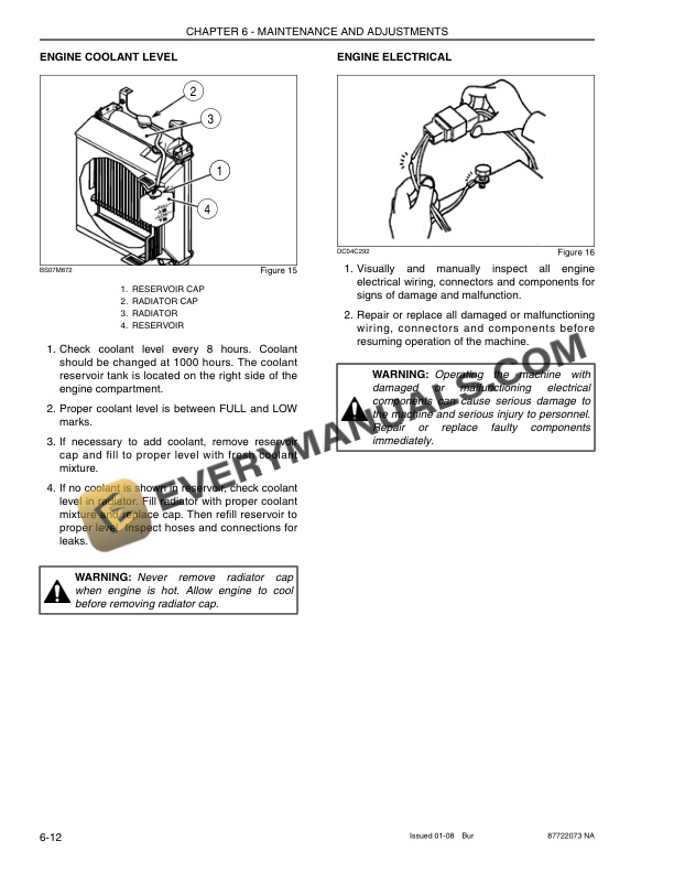 Case CX50B Tier 4 Compact Crawler Excavator Operator Manual 87722073 NA PDF 6 Case CX50B Tier 4 Compact Crawler Excavator Operator Manual 87722073 NA PDF - Image 4