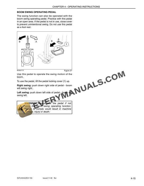 Case CX50B Tier 4 Compact Crawler Excavator Operator Manual S2PJ00042ZE01 NA PDF 5 Case CX50B Tier 4 Compact Crawler Excavator Operator Manual S2PJ00042ZE01 NA PDF - Image 3